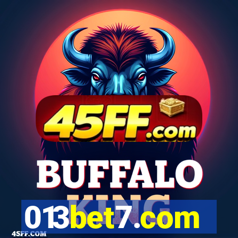 013bet7.com