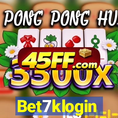 Bet7klogin