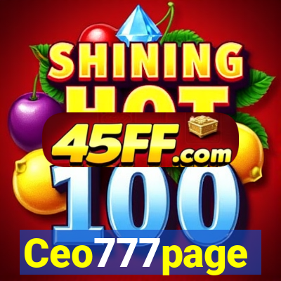 Ceo777page
